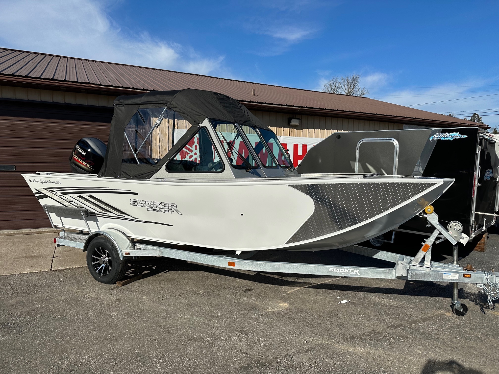 New 2024 Smoker Craft Pro Sportsman 1872 Dual Console, All Welded. (in