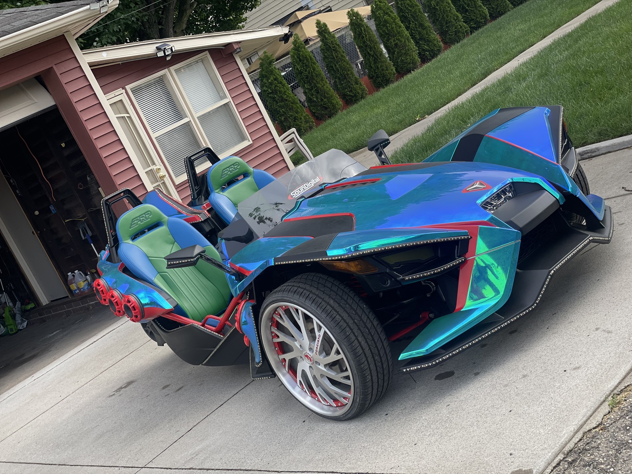 Used 2017 Polaris Slingshot For Sale in Canton, OH 5032003468 Cycle