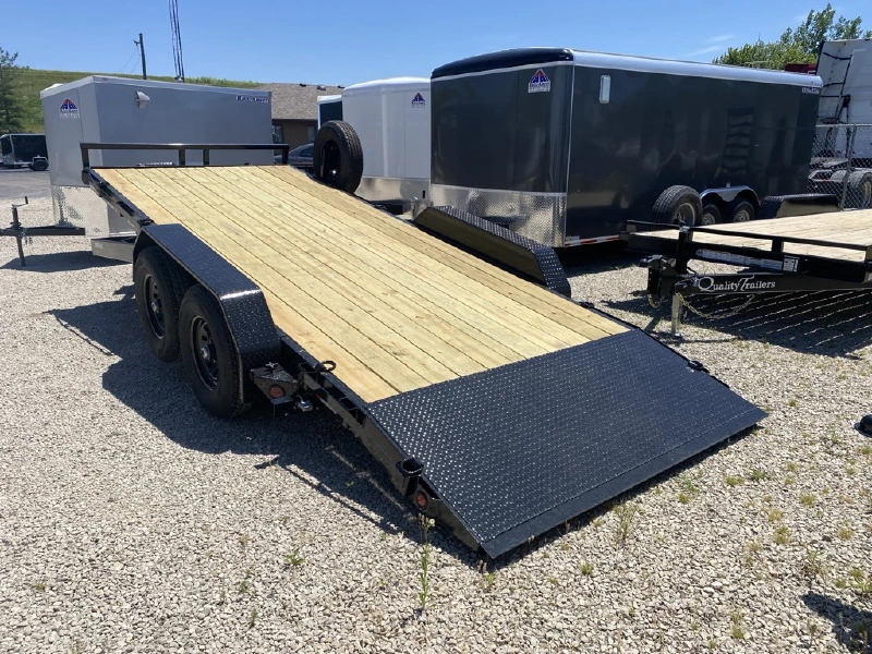 2025 QUALITY STEEL AND ALUMINUM PRODUCTS 83x18 14000 GVWR POWER TILT
