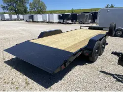 2025 QUALITY STEEL AND ALUMINUM PRODUCTS 83x18 14000 GVWR POWER TILT