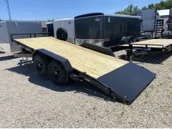 2025 QUALITY STEEL AND ALUMINUM PRODUCTS 83x18 14000 GVWR POWER TILT