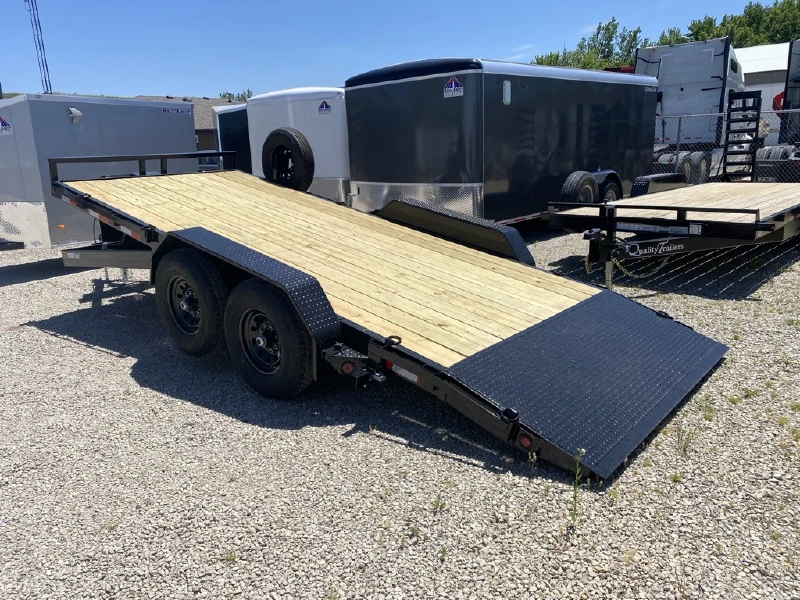 2025 QUALITY STEEL AND ALUMINUM PRODUCTS 83x18 14000 GVWR POWER TILT
