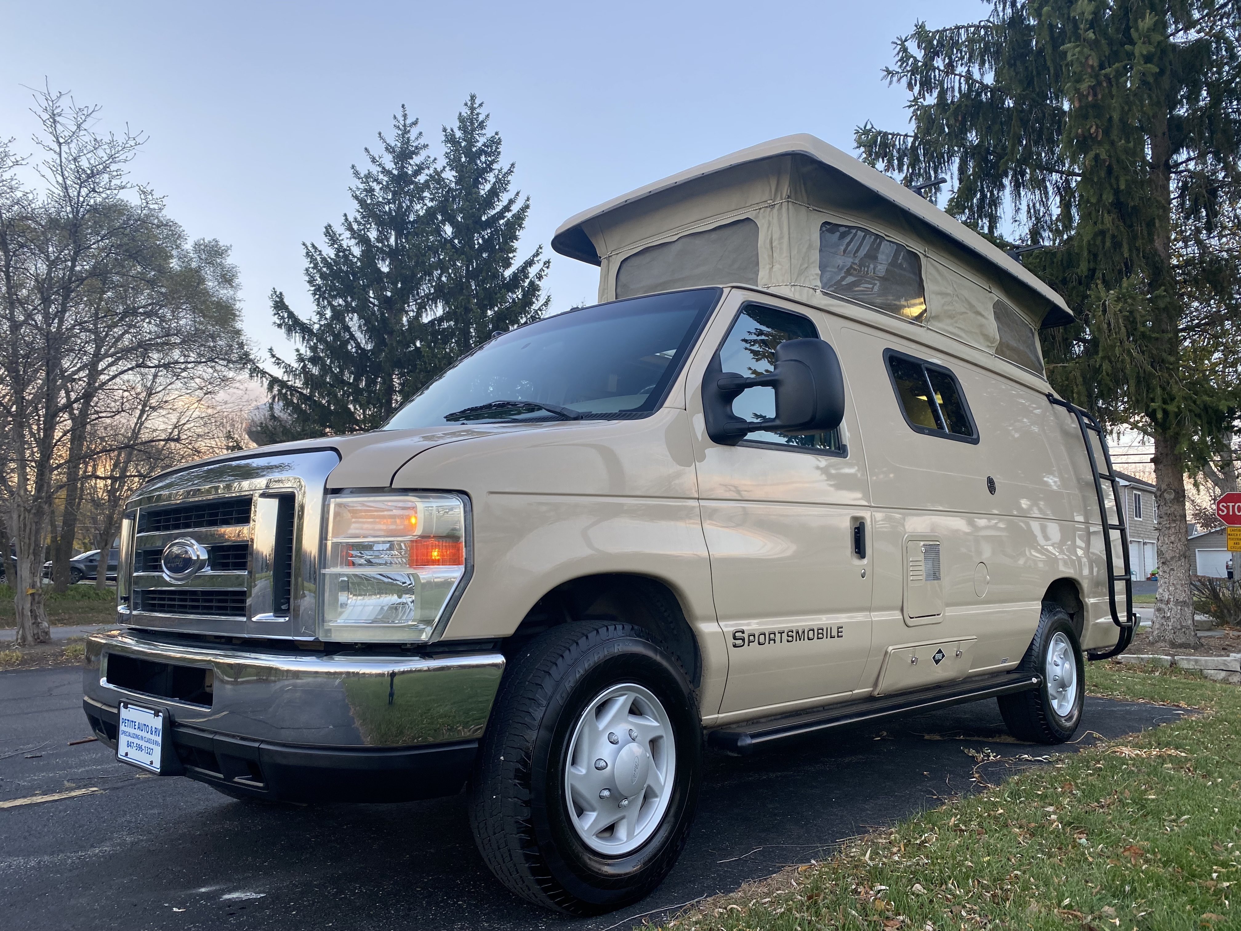 Camper Vans Ford Sportsmobile Price 1998 Ford E-350 Sportsmobile - Main Image