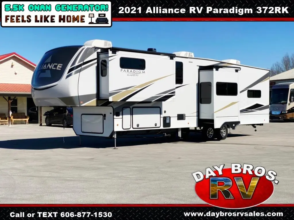 372RK Paradigm For Sale - Alliance Rv Fifth Wheel RVs - Fifth Wheels ...