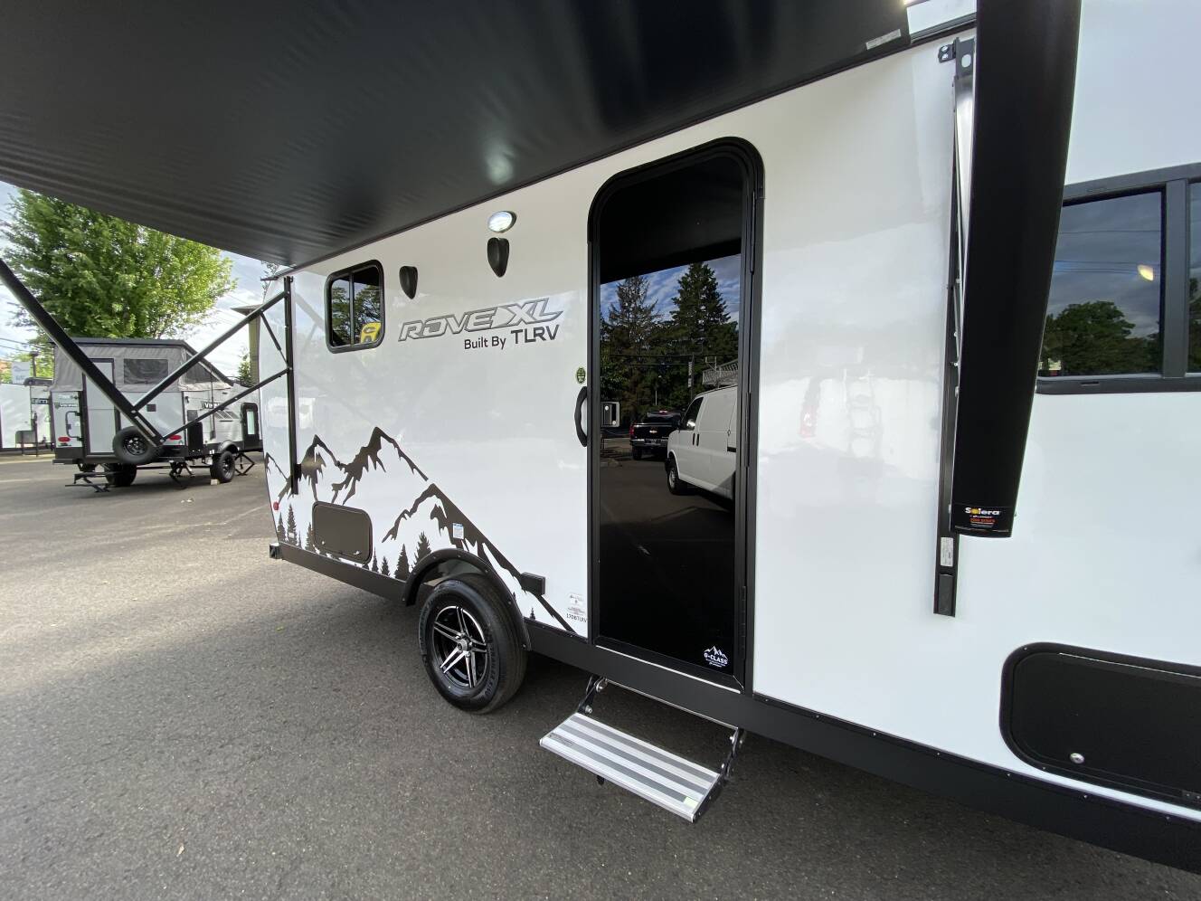 A photo of this 2024 Travel Lite Rove Lite XL 17DB