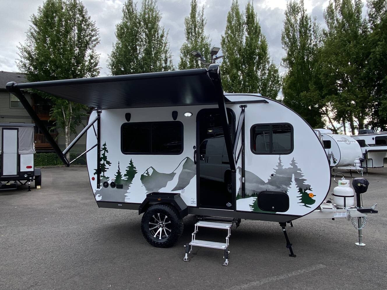 A photo of this 2025 Travel Lite ROVE LITE 14FL Off-Road