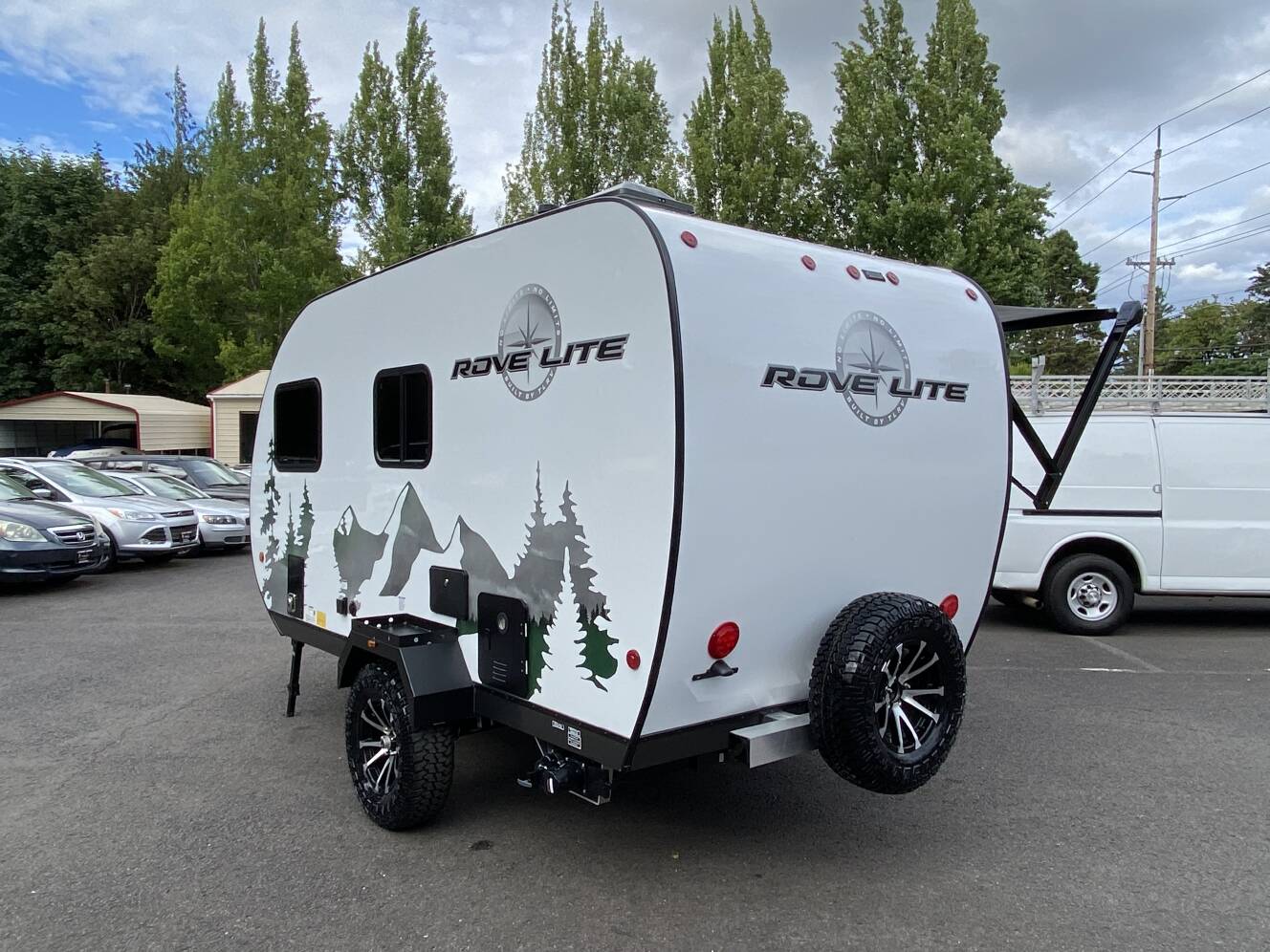 A photo of this 2025 Travel Lite ROVE LITE 14FL Off-Road