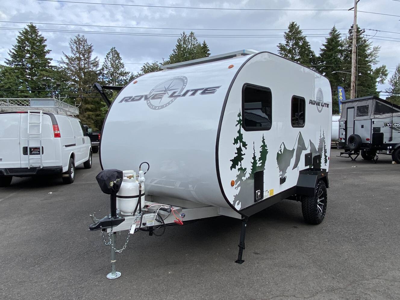 A photo of this 2025 Travel Lite ROVE LITE 14FL Off-Road