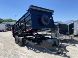 2026 QUALITY STEEL AND ALUMINUM PRODUCTS 7x14 Dump Trailer 4ft Walls 14K
