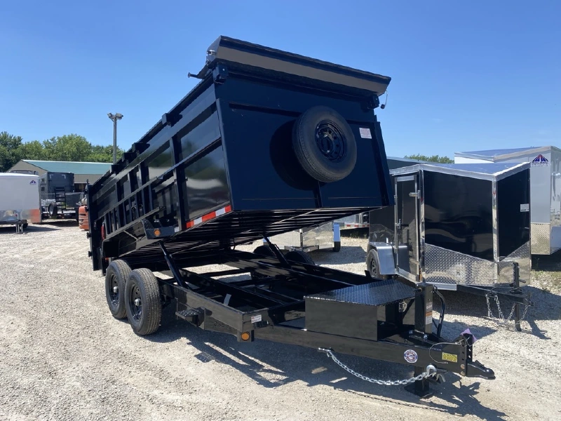 2026 QUALITY STEEL AND ALUMINUM PRODUCTS 7x14 Dump Trailer 4ft Walls 14K