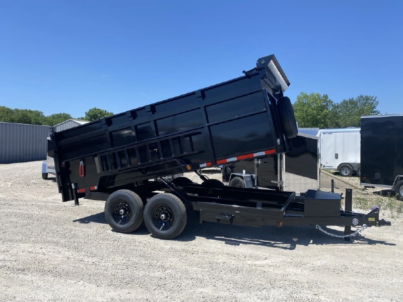 2026 QUALITY STEEL AND ALUMINUM PRODUCTS 7x14 Dump Trailer 4ft Walls 14K