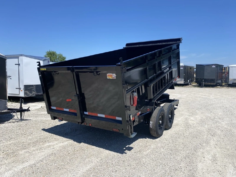 2026 QUALITY STEEL AND ALUMINUM PRODUCTS 7x14 Dump Trailer 4ft Walls 14K