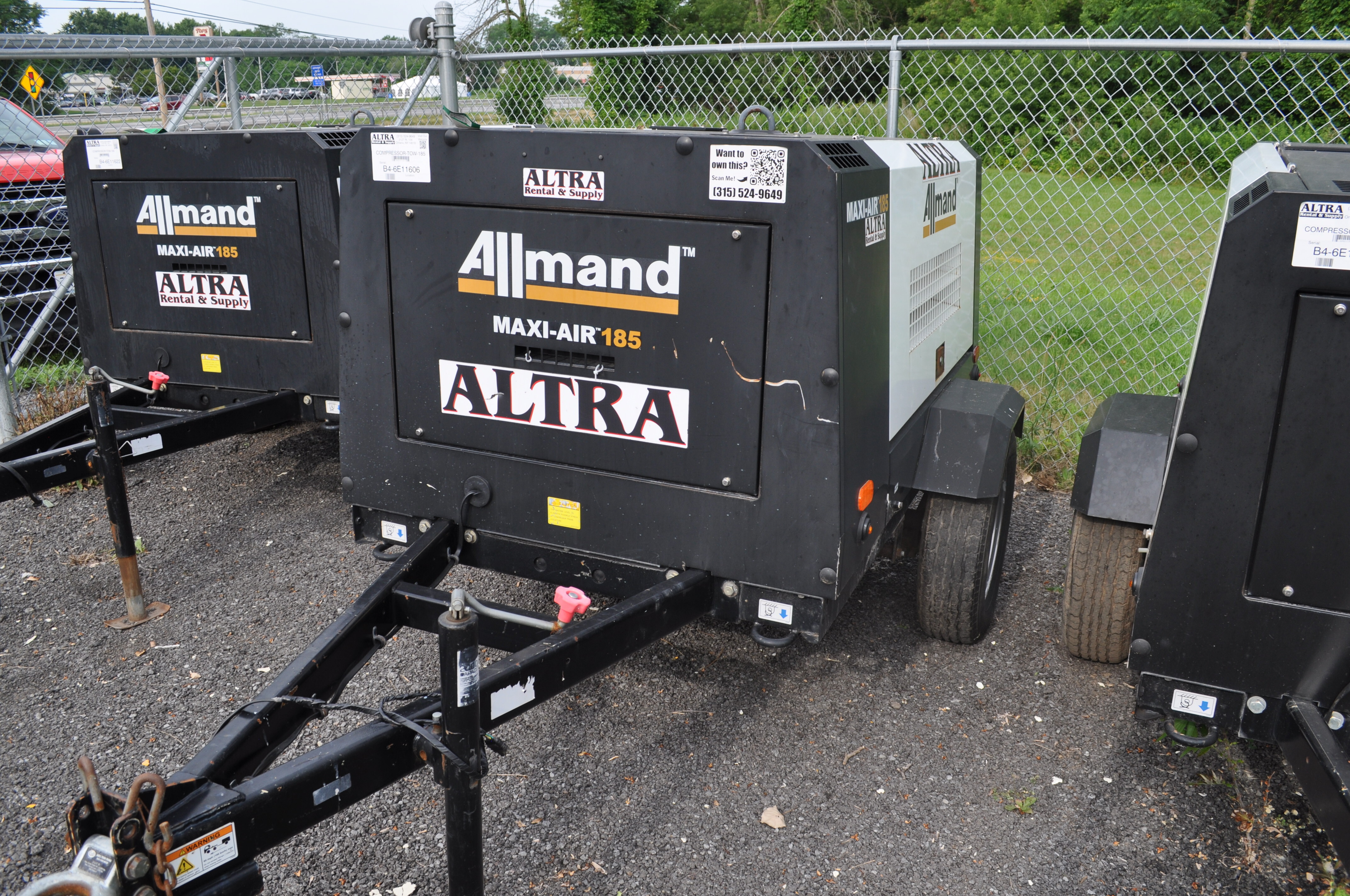 2019 ALLMAND MA185 Air Compressor