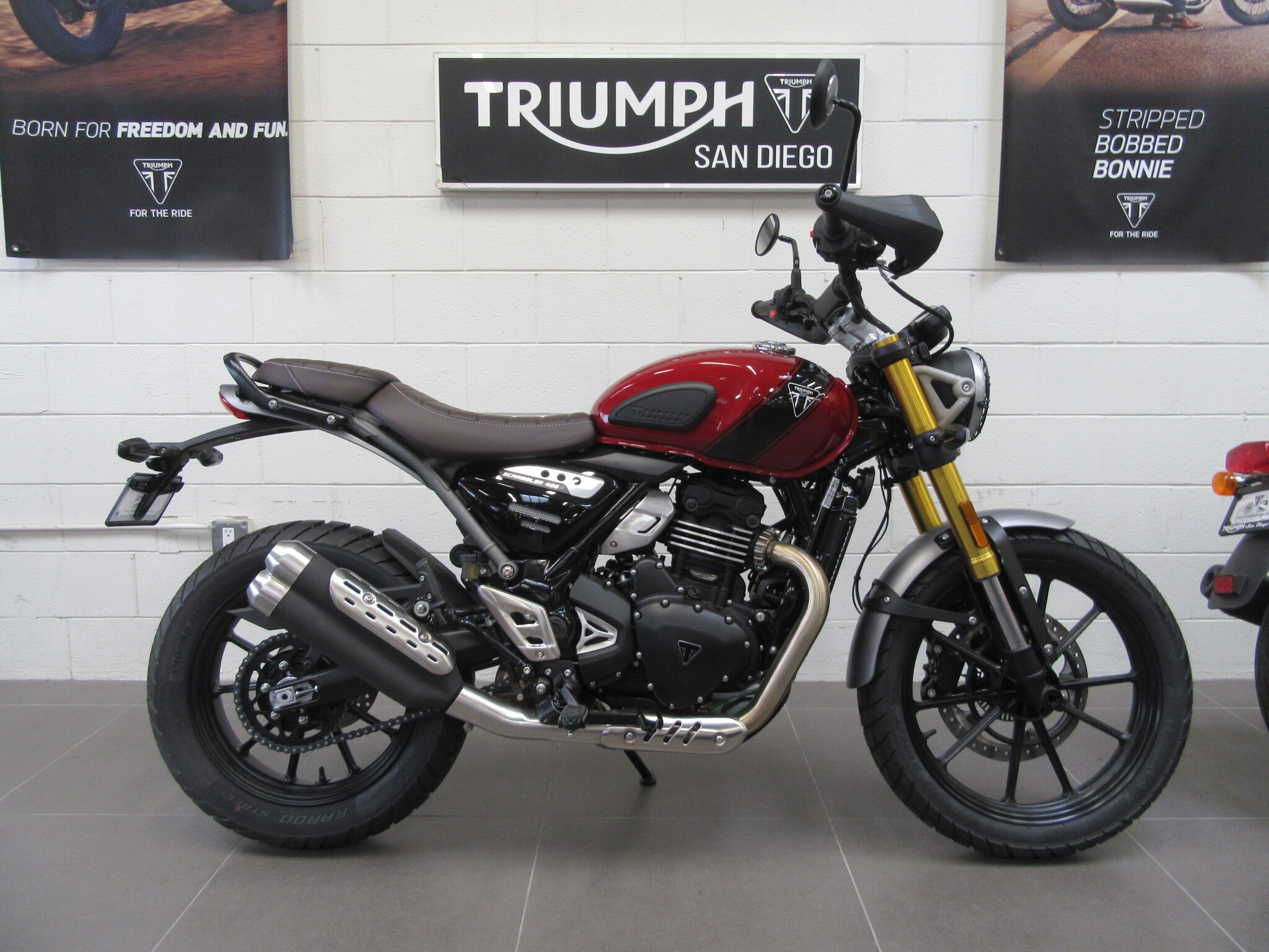 2025 Triumph SCRAMBLER 400 X BASE in San Diego, CA