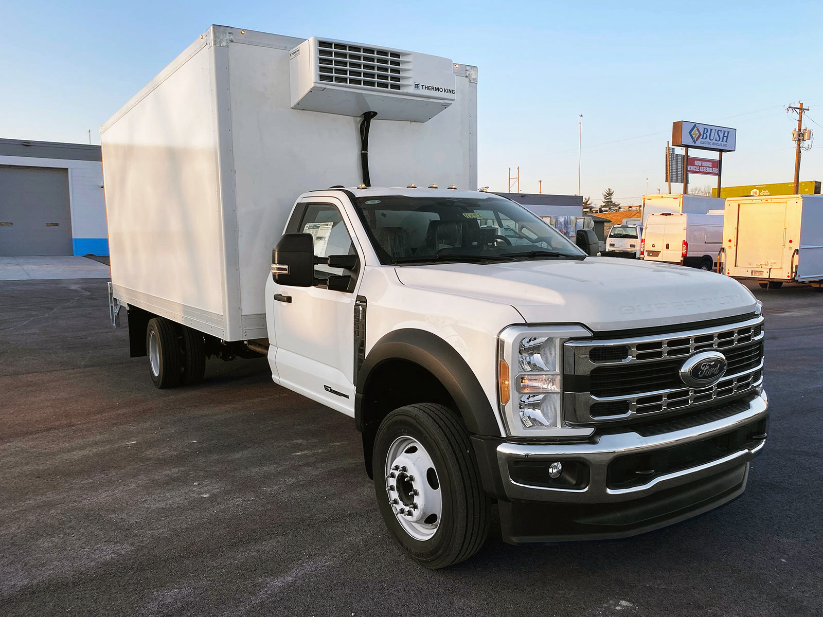 2024 FORD F550 – 17′ Refrigerated Body in Wilmington, OH