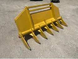 2026 Steelman Equipment 7 Foot Skid Steer Rake