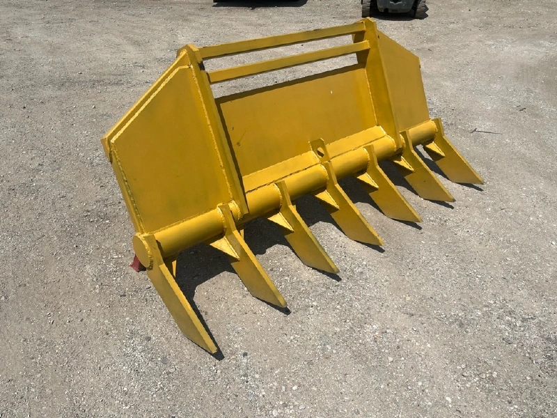 2026 Steelman Equipment 7 Foot Skid Steer Rake