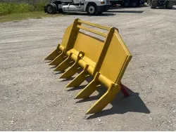2026 Steelman Equipment 7 Foot Skid Steer Rake