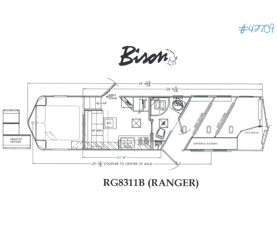 2025 BISON TRAILERS RG8311B in North Jackson, OH