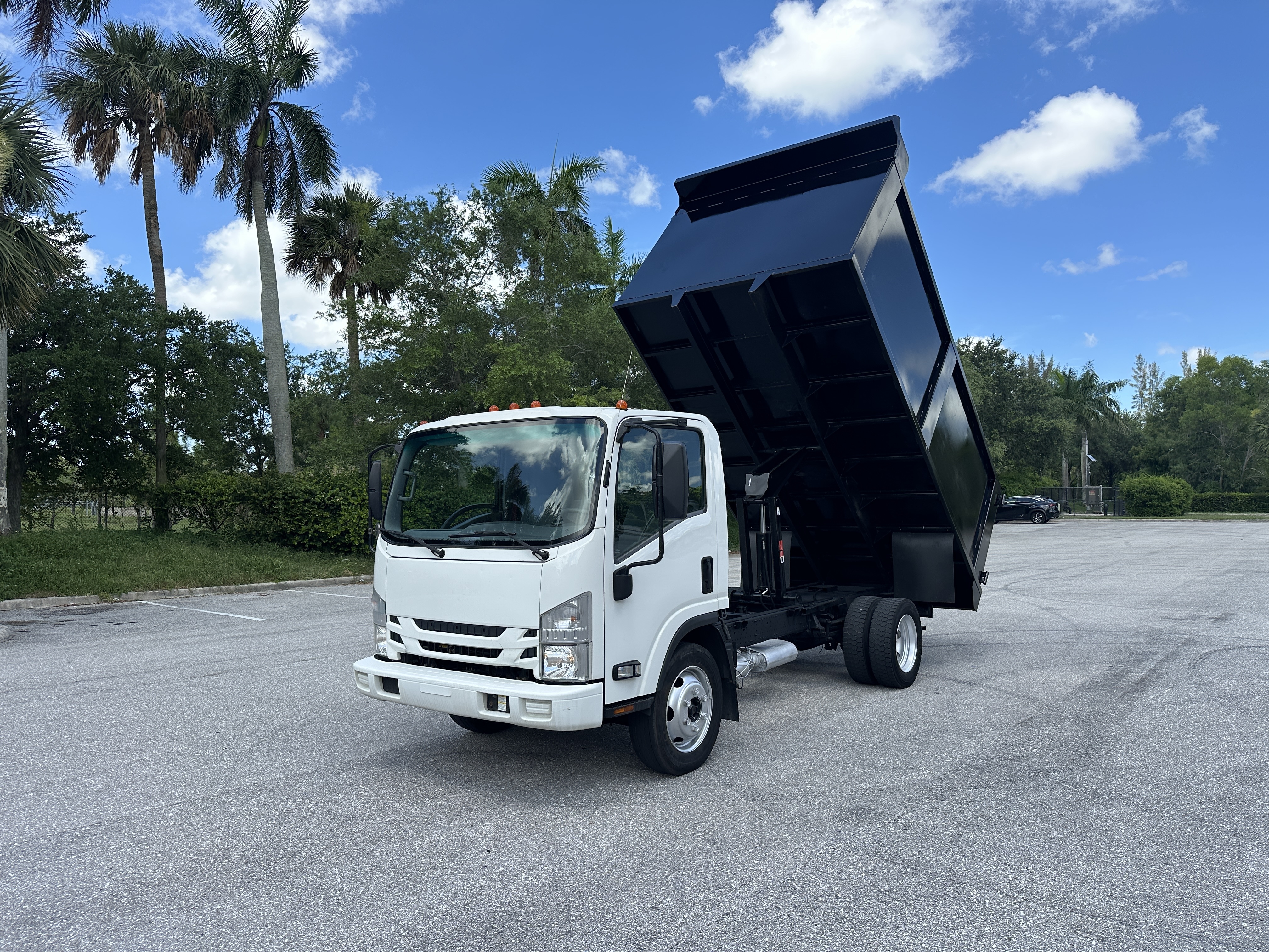 2019 ISUZU NPR Dump Truck in West Palm Beach, FL