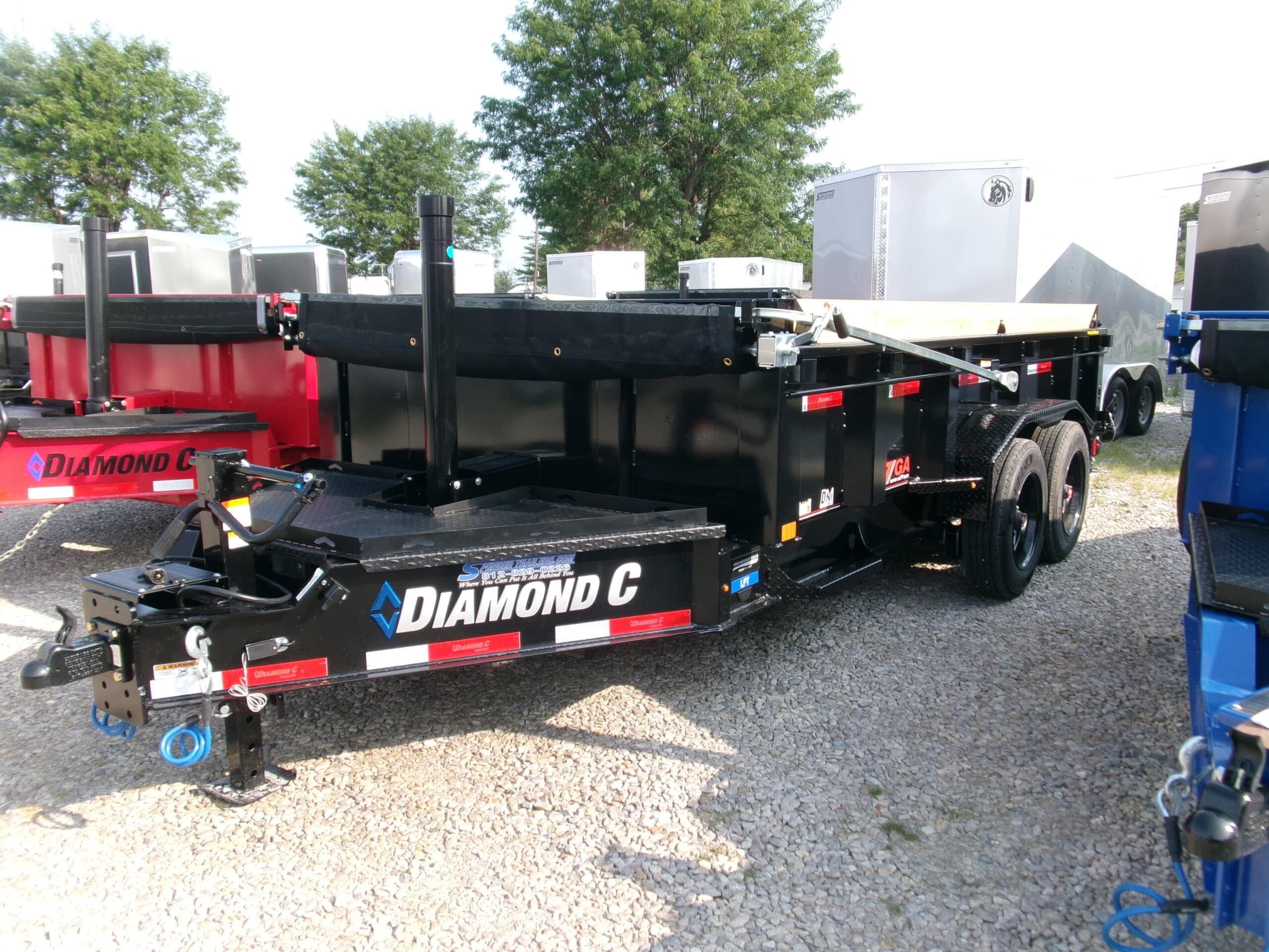 2025 Diamond C Trailers LPT208 14X81 in Spencer, IN