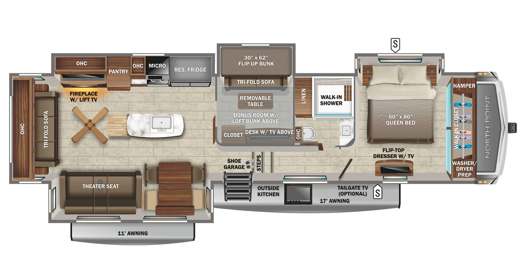 2021 377RLBH North Point For Sale - Jayco RVs - RV Trader