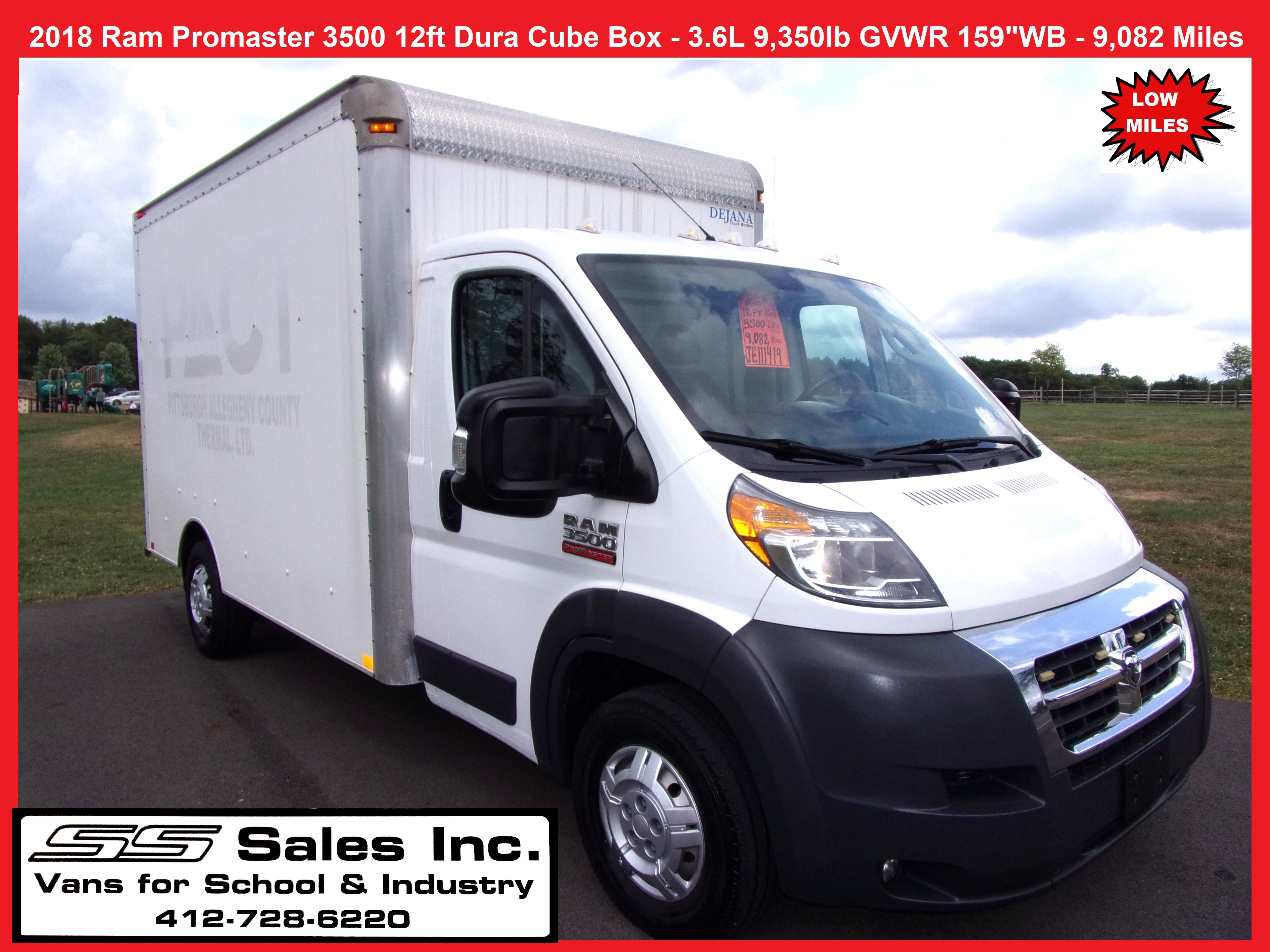2018 RAM PROMASTER 3500 in Allison Park, PA