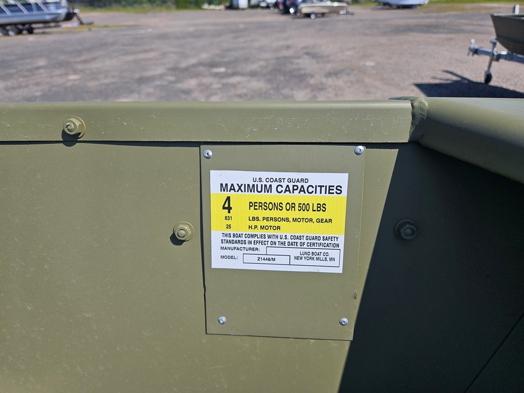 New 2025 Lund 1448 M Jon Boat Nan For Sale in Ham Lake, MN 5032971429