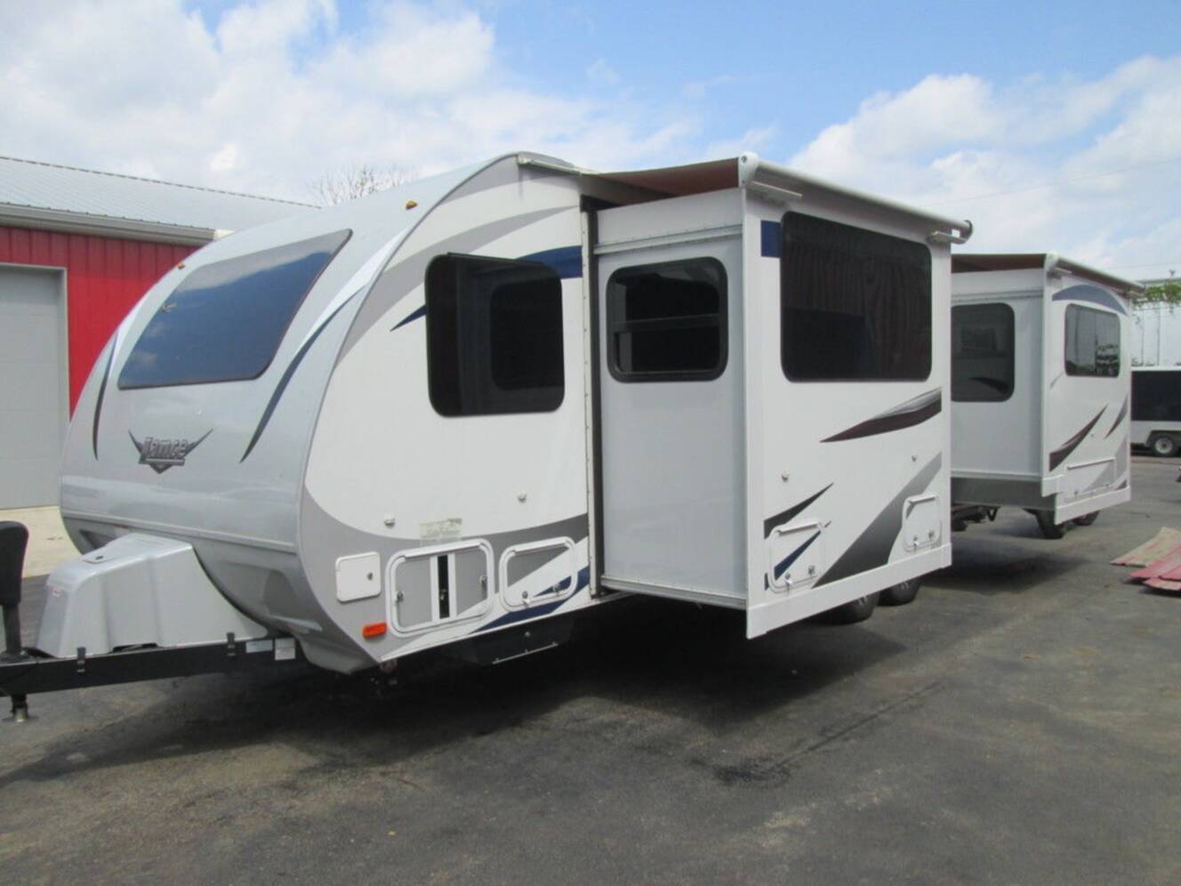 A photo of this 2020 Lance 2465 PULL CAMPER