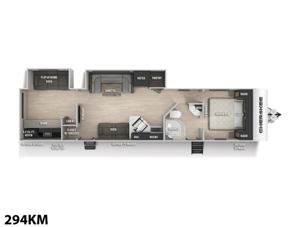 Used 2022 Forest River Cherokee 294KM For Sale in Lancaster, CA