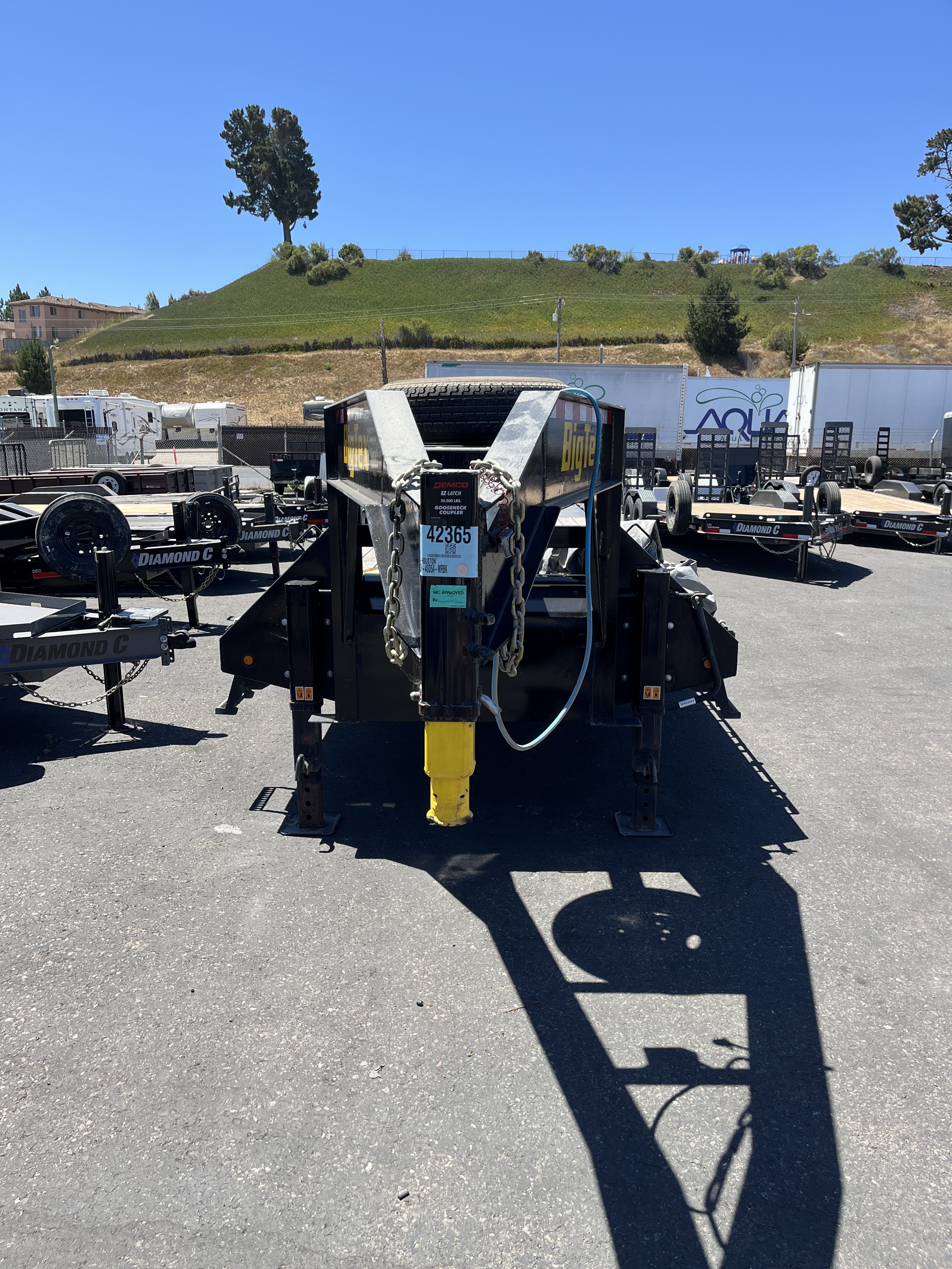 2024 BIG TEX TRAILERS 8.5 X 40 GOOSENECK FLATBED TRAILER in Arroyo Grande, CA
