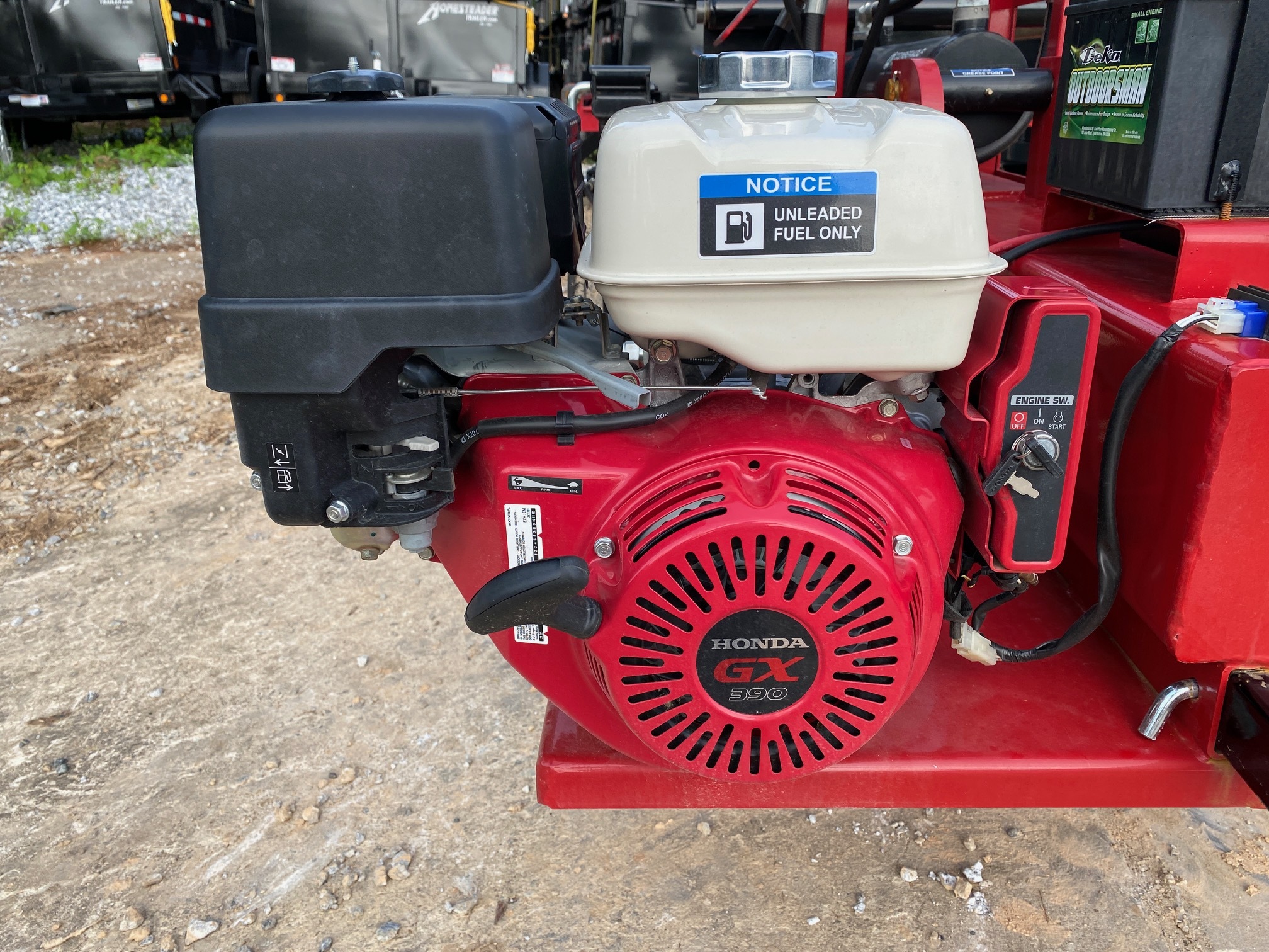 New 2024 Timberwolf Alpha5 Log Splitter, Box Wedge, Retract Arm, Log