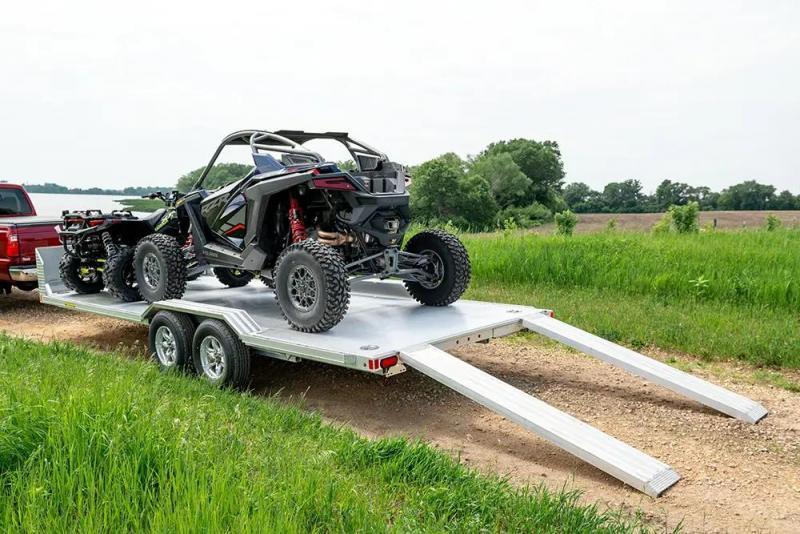 New 2025 Aluma Wide Body Offroad Trailer With Drive Over Fenders For