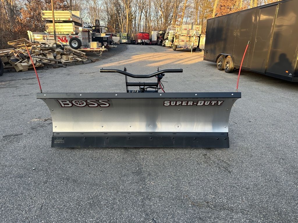 New 2024 Boss Snowplow TripEdge Plows 8'0" Stainless For Sale in