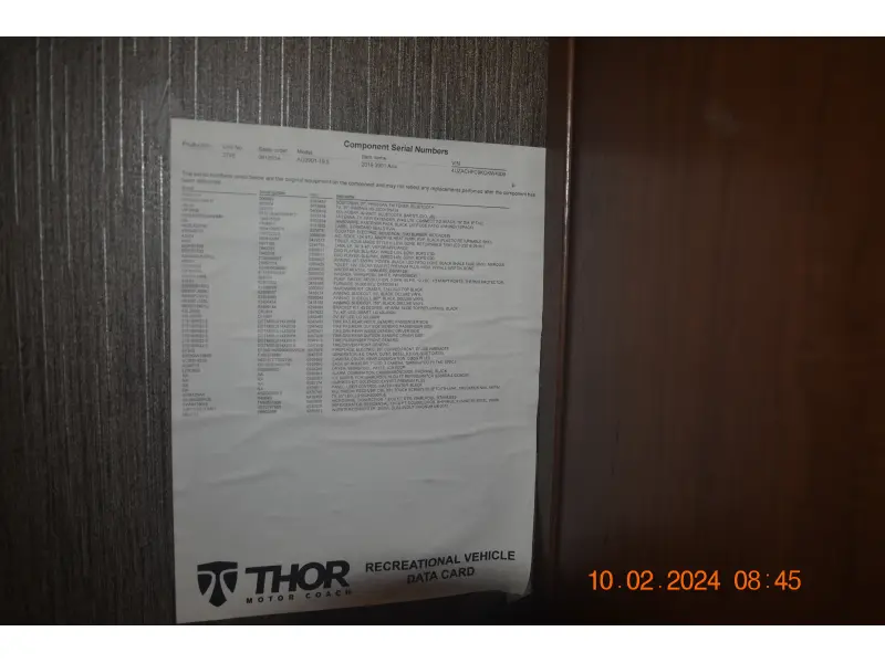 2019 Thor Motor Coach Aria 3901