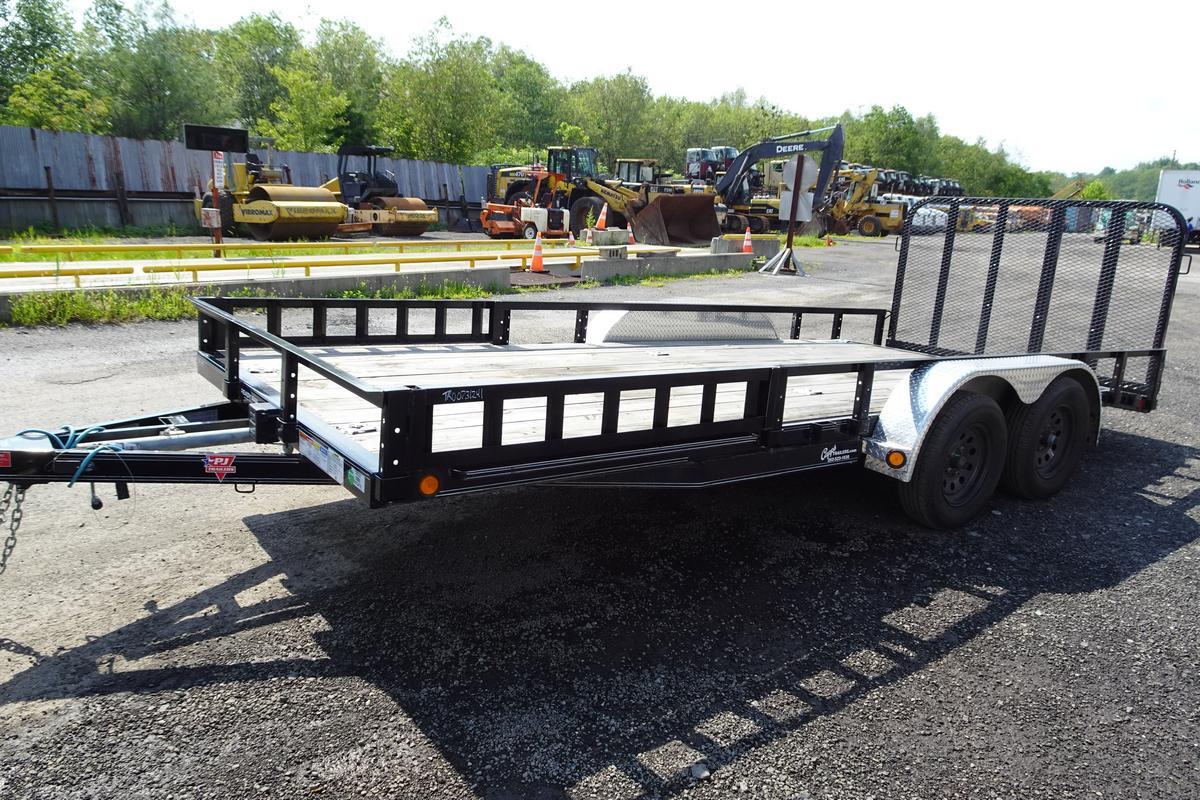 2022 PJ TRAILERS 83" CHANNEL UTILITY 1U22 in Sparrowbush, NY