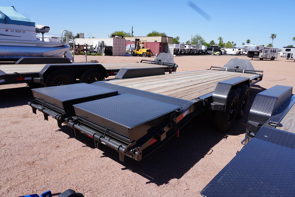 New 2024 Delco Trailers 24'x83" Carhauler 14K W/ Monster Ramps For Sale