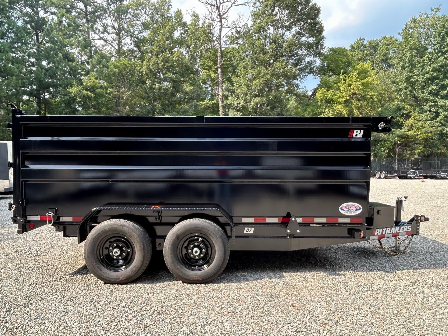 New 2025 Pj Trailers D7 7x14 Dump 14K For Sale in Richmond, VA