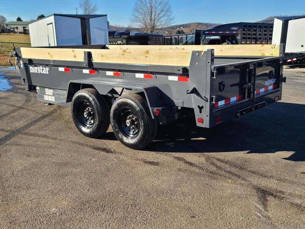 New 2024 Norstar 7X14 Dcb 14K Dump Trailer For Sale in Cave City, KY