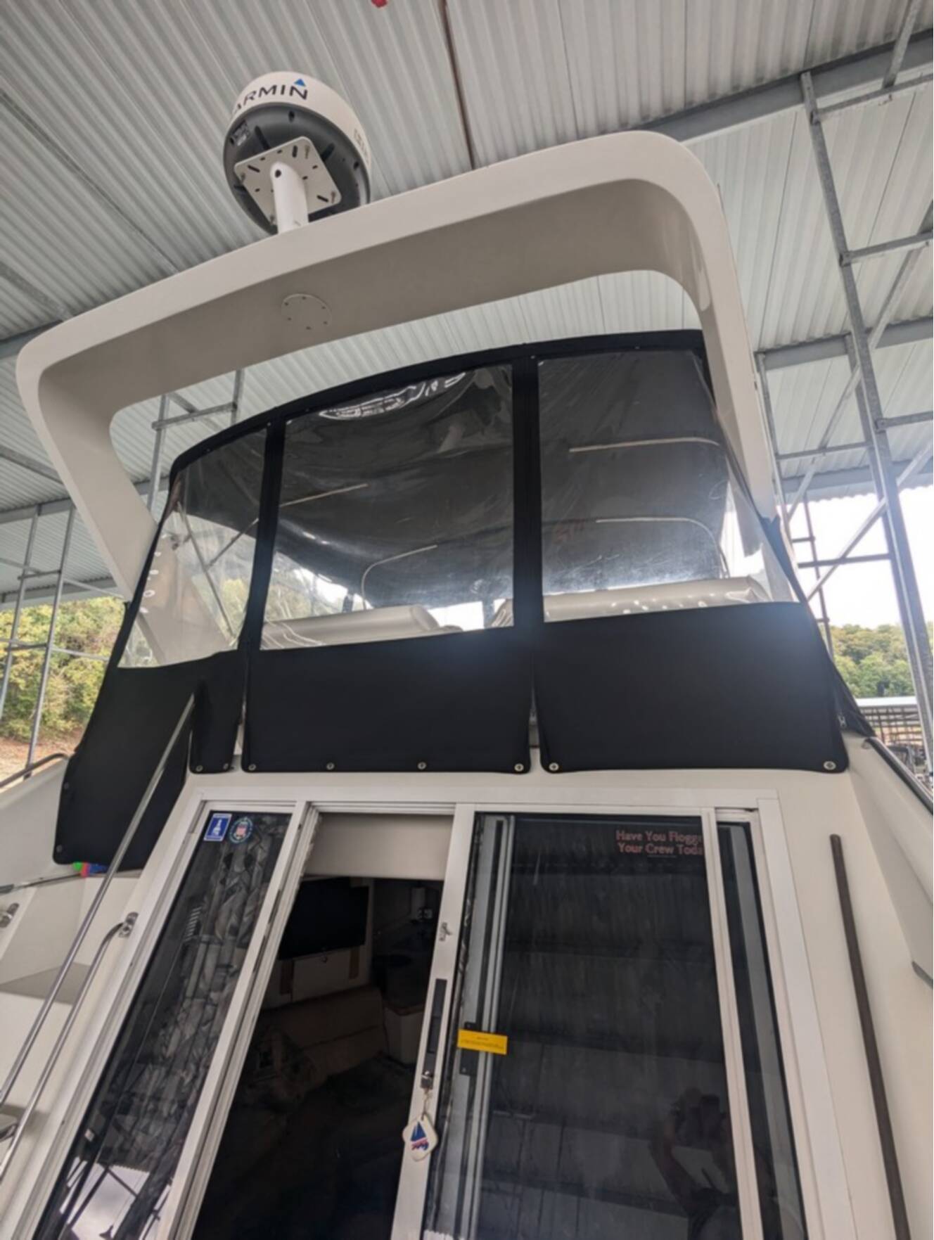 A photo of this 1997 Carver Santego 380