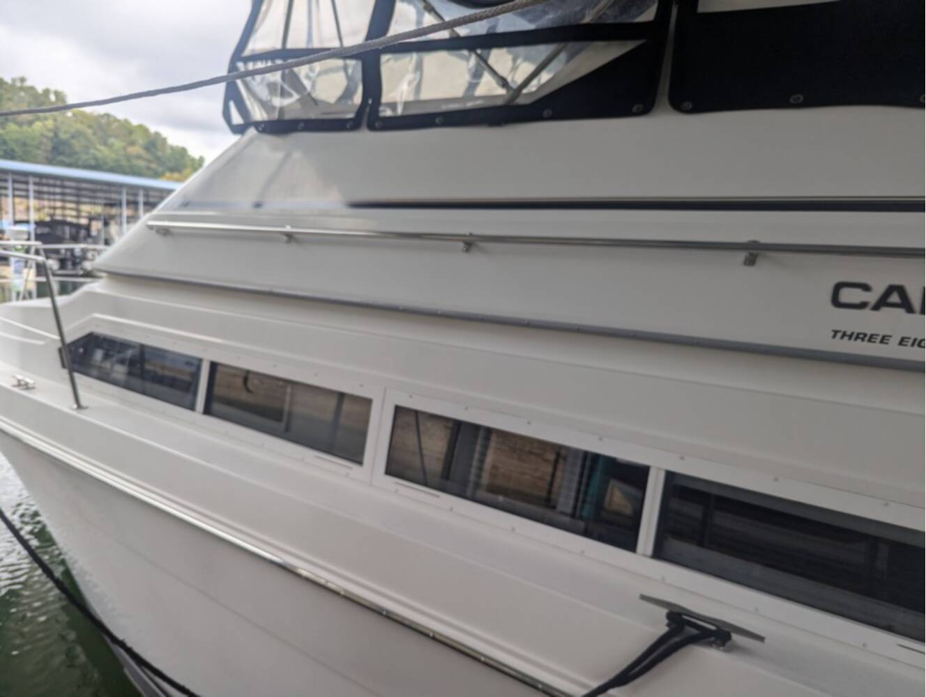 A photo of this 1997 Carver Santego 380