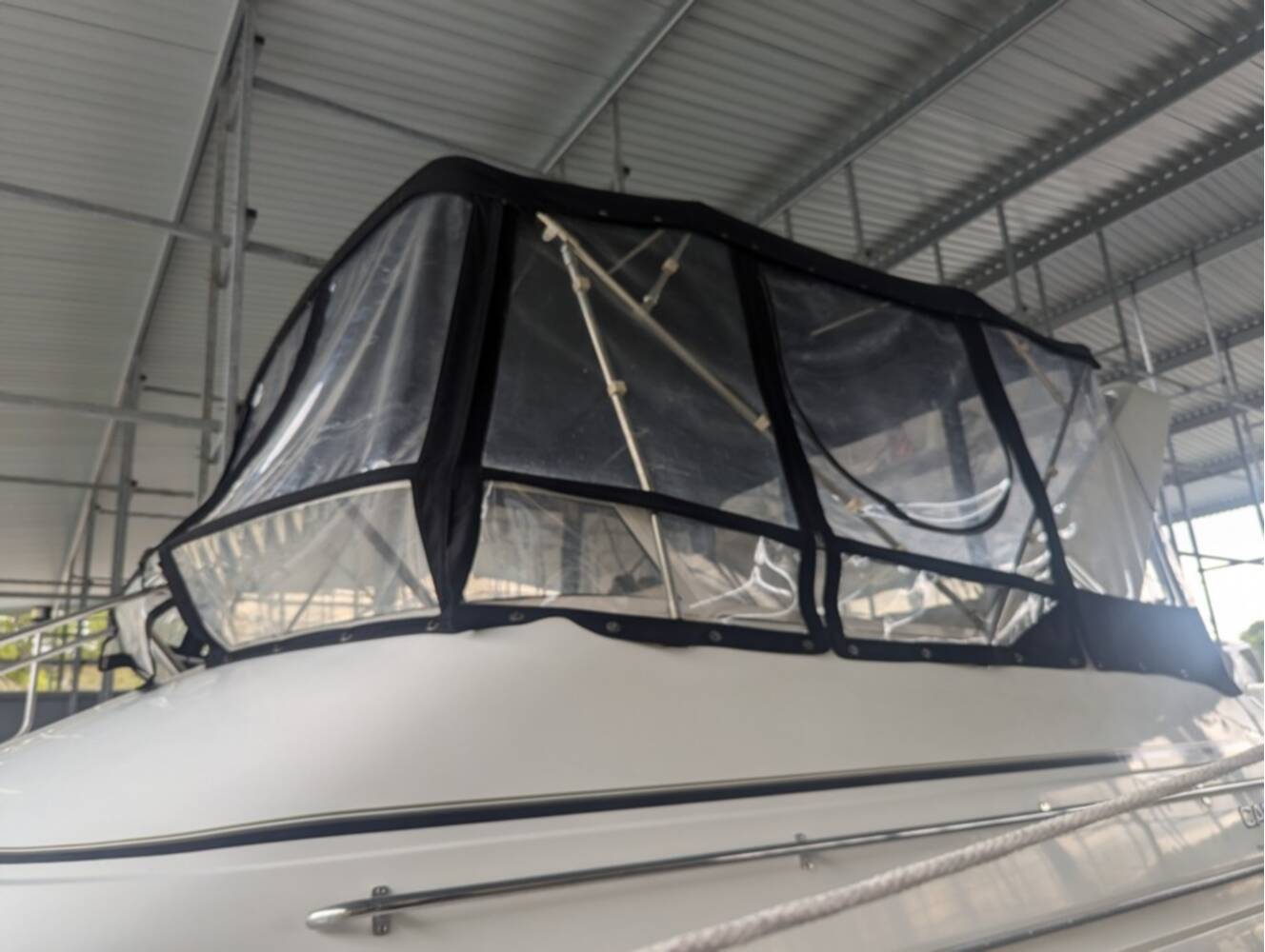 A photo of this 1997 Carver Santego 380