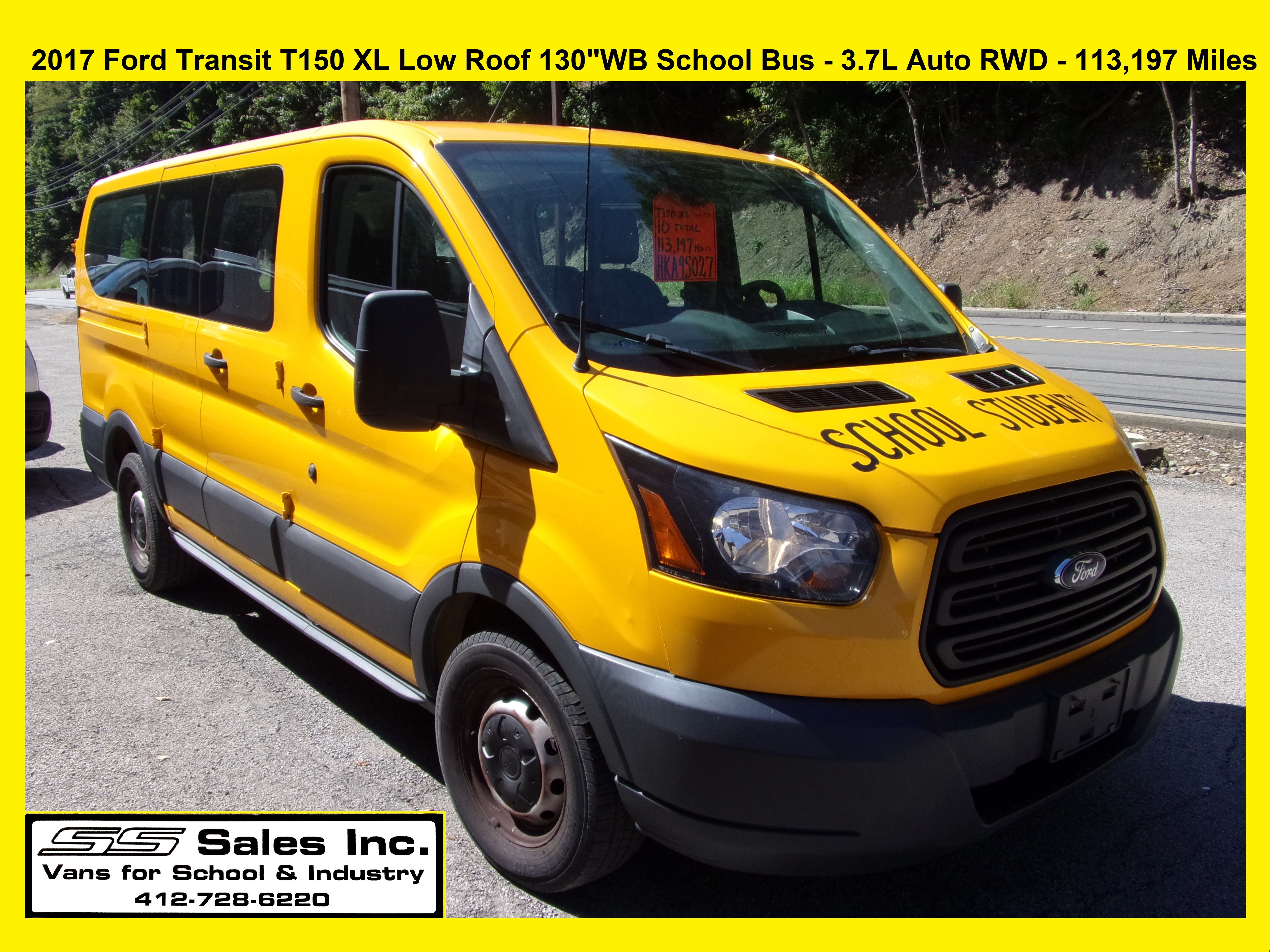 2017 FORD TRANSIT 150 in Allison Park, PA