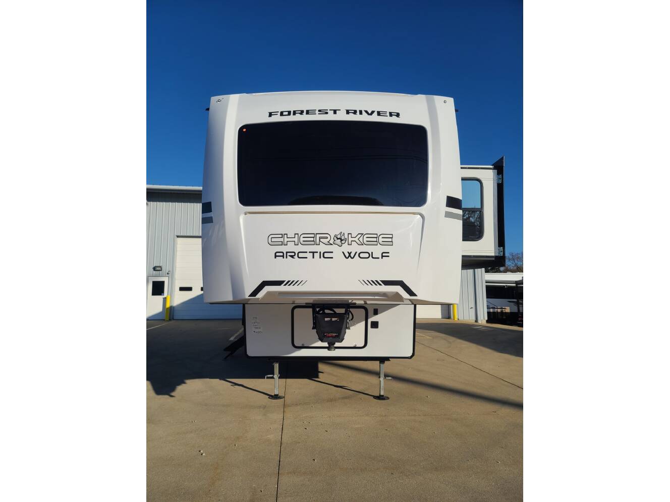 A photo of this 2025 Forest River Cherokee Arctic Wolf 3800DECK