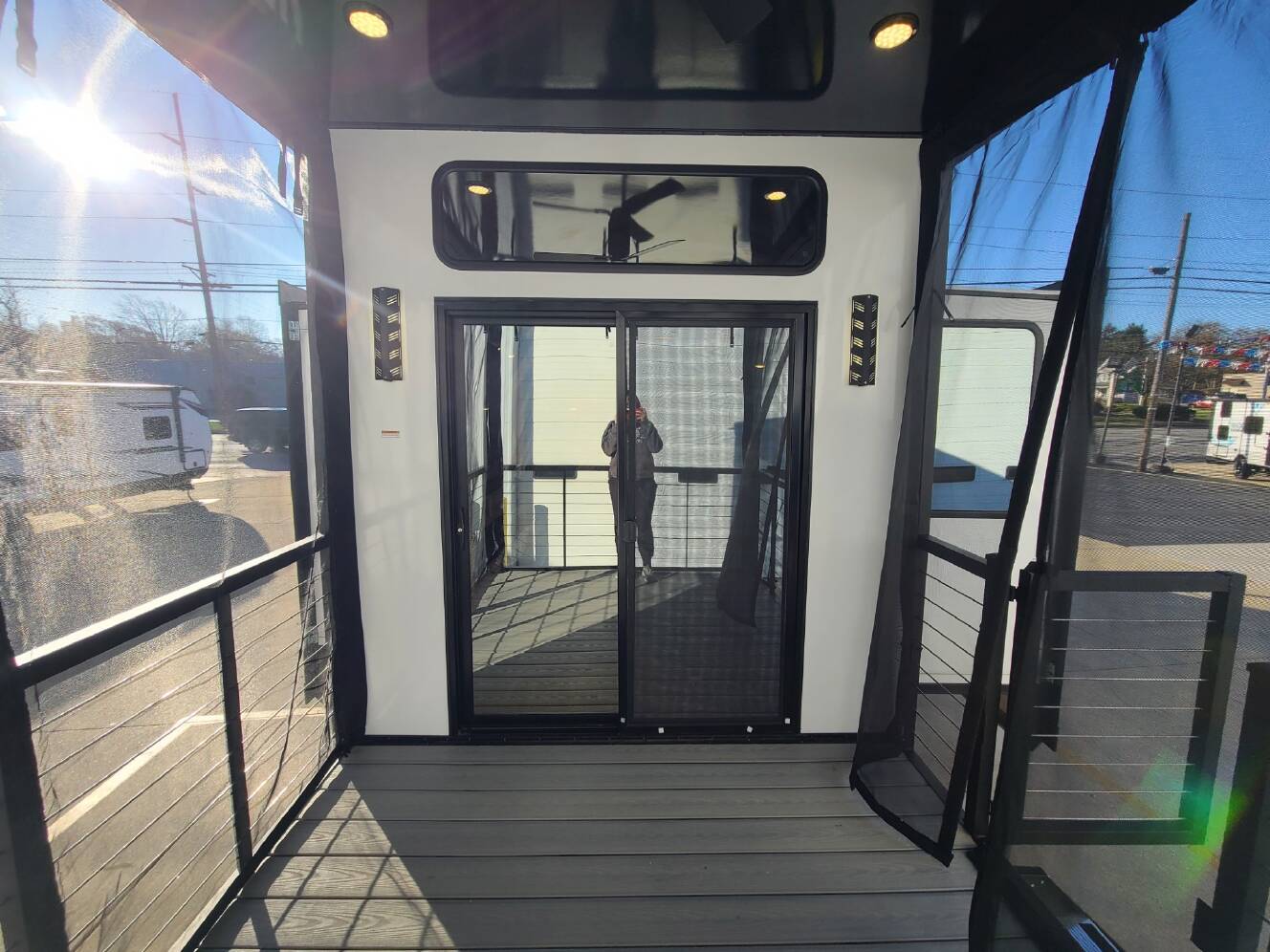 A photo of this 2025 Forest River Cherokee Arctic Wolf 3800DECK