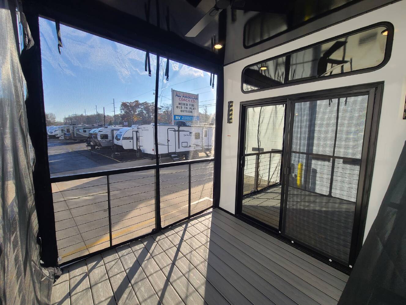 A photo of this 2025 Forest River Cherokee Arctic Wolf 3800DECK