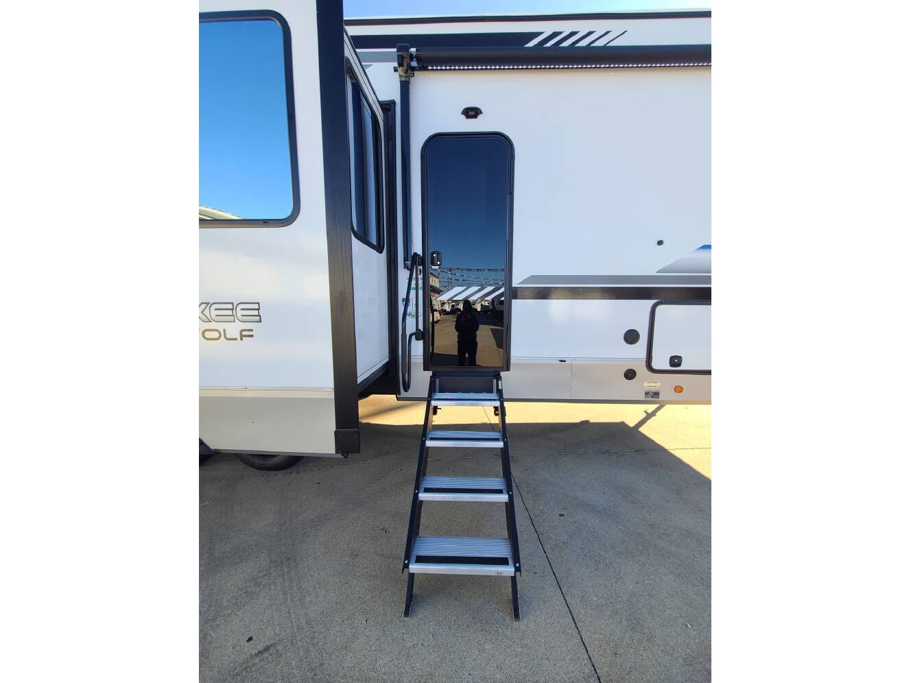 A photo of this 2025 Forest River Cherokee Arctic Wolf 3800DECK