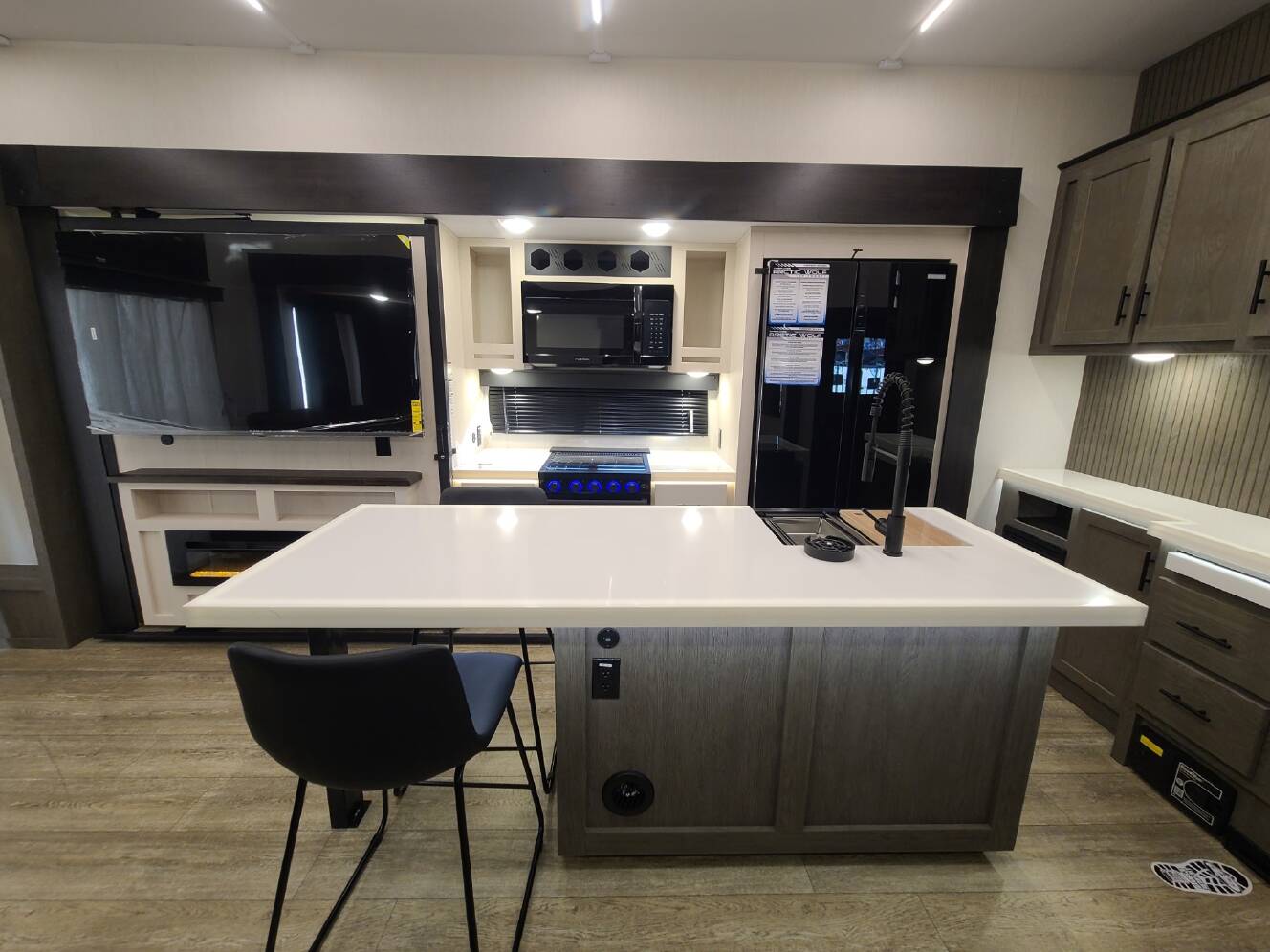 A photo of this 2025 Forest River Cherokee Arctic Wolf 3800DECK
