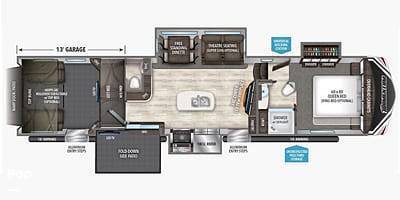 A photo of this 2017 Grand Design Momentum 399th