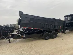 2026 QUALITY STEEL AND ALUMINUM PRODUCTS 83x16 Dump Trailer 4ft Walls